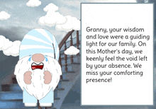 Gnome Missing You Grandmother GIF - Gnome Missing You Grandmother GIFs
