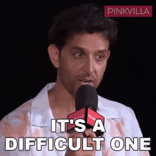 It'S A Difficult One Hrithik Roshan GIF - It'S A Difficult One Hrithik Roshan Pinkvilla GIFs