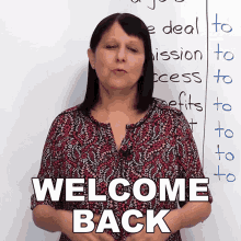 Welcome Back Rebecca GIF - Welcome Back Rebecca Engvid GIFs