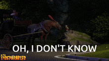 I Don'T Know Horse GIF - I Don'T Know Horse Dunno GIFs