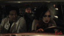 Intense Driving Emma Stone GIF - Intense Driving Emma Stone Cruella GIFs