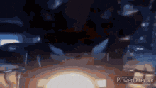 a video that has the word power director at the bottom of it