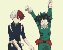 Shoto Todoroki Dance GIF - Shoto Todoroki Dance Thumbs Up GIFs