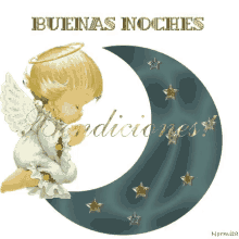 buenas noches moon angel