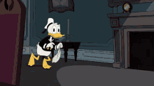 Tip Toe Donald Duck GIF