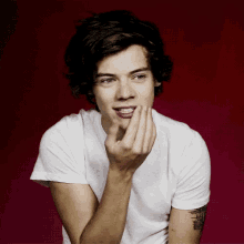 Haz GIF - Harry Sytles One Direction Lips GIFs