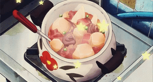 Anime Cooking GIF  Anime Cooking Tonkatsu  Discover  Share GIFs