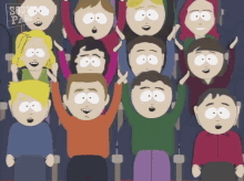 Cheering South Park GIF - Cheering South Park Woohoo GIFs