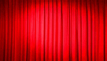 Curtains Curtains Opening GIF - Curtains Curtains Opening Red GIFs