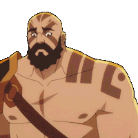 Surprised Grog Strongjaw Sticker - Surprised Grog Strongjaw The Legend Of Vox Machina Stickers