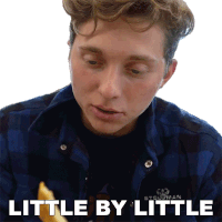 Little By Little Brandon William Sticker - Little By Little Brandon William Bit By Bit Stickers