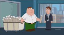 Delivery Peter - Family Guy GIF - Family Guy Peter Griffin Delivery GIFs