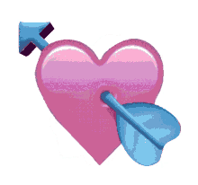 love heart spin arrow