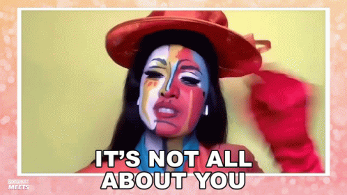 Its Not All About You Kyne GIF - Its Not All About You Kyne Pop Buzz GIFs