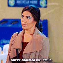 Superstore Amy Sosa GIF - Superstore Amy Sosa Youve Charmed Me Im In GIFs