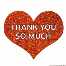 Thank You Glitter GIF - Thank You Glitter Heart GIFs