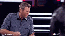 Hit Palm The Voice GIF - Hit Palm The Voice Release Anger GIFs