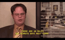 Dwight Rules GIF - Dwight Rules The Office GIFs