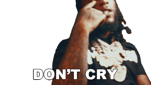 Dont Cry Burna Boy Sticker - Dont Cry Burna Boy Last Last Song Stickers
