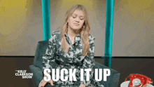 Kelly Clarkson Kelly Clarkson Show GIF - Kelly Clarkson Kelly Clarkson Show Suck It Up GIFs
