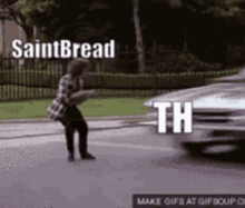 Saintbread Ran Over GIF - Saintbread Ran Over Car GIFs