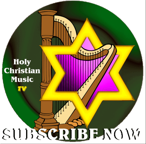 Holy Christian Music Subscribe Now Sticker - Holy Christian Music Subscribe Now Harp Stickers