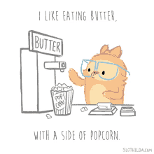 Popcorn Butter GIF - Popcorn Butter Liquid Butter GIFs