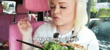 Trisha Paytas Skinny GIF - Trisha Paytas Skinny Salad GIFs