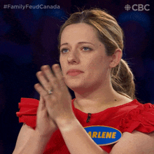Clapping Hands Marlene GIF - Clapping Hands Marlene Family Feud Canada GIFs