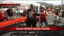 College Football Season Starting GIF - Tailgating Foot Ball Booty Bump GIFs