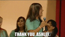 Ashley Ashley Thank You GIF - Ashley Ashley Thank You GIFs
