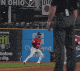 a baseball player with the number 22 on the back of his shirt