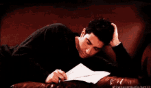 Revision GIF - Ross Review Sleep GIFs