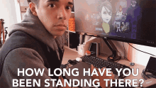 How Long Have You Been Standing There Unnoticed GIF - How Long Have You Been Standing There Unnoticed Unseen GIFs
