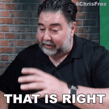 That Is Right Chris Frezza GIF - That Is Right Chris Frezza Correct GIFs