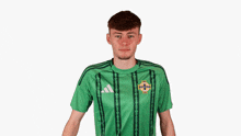What Did You Say Conor Bradley GIF - What Did You Say Conor Bradley Northern Ireland GIFs