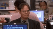 Dwight Shh GIF - Dwight Shh The Office GIFs