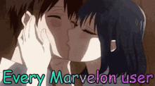 Marvelon Marvelonek GIF - Marvelon Marvelonek Kiss GIFs