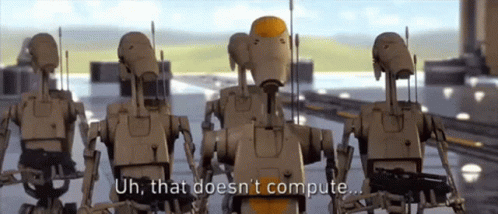 Battle Droid Compute GIF - Battle Droid Compute Think - Discover & Share  GIFs