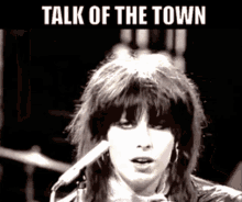 Talk Of The Town Pretenders GIF - Talk Of The Town Pretenders Chrissie Hynde GIFs