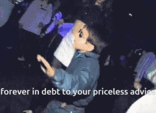 forever in debt to your priceless advice robfinal
