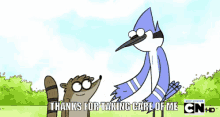 Thanks For Taking Care Of Me GIF - Take Care Of Me Thanks For Taking Care Of Me Regular Show GIFs