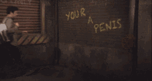 Youre A Penis Bad Grammar GIF - Youre A Penis Bad Grammar How I Met Your Mother GIFs