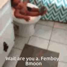 Bmon Baby GIF - Bmon Baby Toilet GIFs