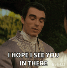 I Hope I See You In There Young King George GIF - I Hope I See You In There Young King George Queen Charlotte A Bridgerton Story GIFs