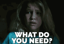 What Do You Need? GIF - Annabelle Creation Annabelle Creation Movie What Do You Want GIFs
