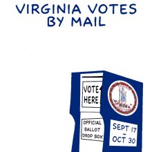 virginia votes by mail northern cardinal virginia va virginians
