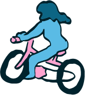 Bike Ride Sticker
