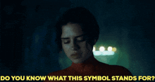 The Flash Supergirl GIF - The Flash Supergirl Do You Know What This Symbol Stands For GIFs