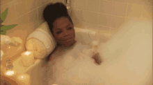 21. But You Also Really Love Suffering From Chronic Resting Bitchface… GIF - Oprah Bath Relaxed GIFs